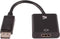 V7 CBLDPHD-1N Video Adapter DisplayPort/ HDMI 19 Pin HDMI Type A (F) to 20 Pin DisplayPort (M), Black...