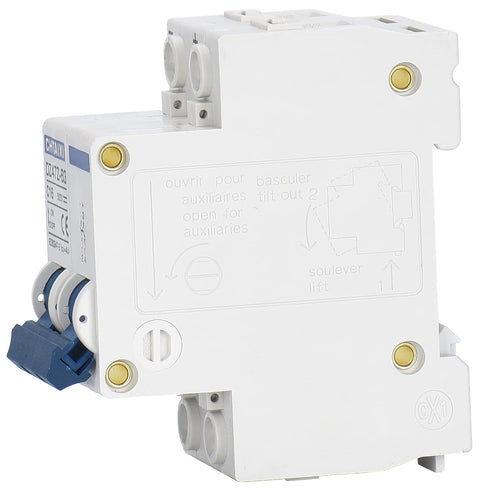 DC Miniature Circuit Breaker, 2 Pole 1000V 32 Amp Isolator for Solar PV System, Thermal Magnetic Trip, DIN Rail Mount, Chtaixi DC Disconnect Switc...