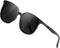 ATTCL Unisex Fashion Oversized Sunglasses for Women Round Mirrored UV400 Protection...