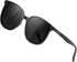 ATTCL Unisex Fashion Oversized Sunglasses for Women Round Mirrored UV400 Protection...
