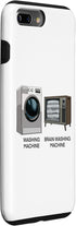 iPhone 7 Plus/8 Plus I love You Loads Mechanic Funny Brain Washing Machine Love Case...