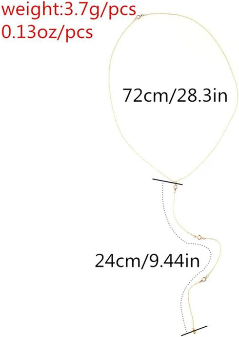 Wedding Crystal Backdrop Necklace Gold CZ Y Lariat Necklace Chain Long Rhinestone Y Necklace Bridal Back Necklace Body Jewelry for Women (Gold B)...