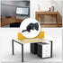 2 Pcs Desk Clamp Work Light Mounting Bracket Heavy-duty Plastic Table Mounting Clamp for Desk Lamp, Magnify Lamp, Tablet Holder, Etc...