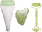 3 in 1 Ficial Face Ice Jade Roller and Gua Sha Tool, Natural Real Jade Anti-Wrinkle Face Eye Neck Massager Tool, Reduce Wrinkles, Puffiness, Migra...
