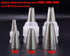 6 Pack Piping Nozzles Coupler, Couplers Adaptor Cake Decorating Tools, 3 Size Couplers for Icing Nozzles...