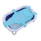 Baby Bath Seat Support Net Newborn Bath Cushion Pad Anti-Slip Infant Bathtub Sling Shower Mesh Mat Soft Bath Net Bath Pillow Adjustable Shower Pad...