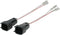 RED WOLF Car Front Rear Door Speaker Wiring Harness Compatible with 2000-2014 Ford F150/250 Escape, Mustang, Mercury, 2005-2013 Mazda 3 6 Series R...