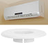 Zerodis Air Conditioning Hole Cover, Air Conditioning Wall Hole Cover Decorative Air Conditioner Partition Covers Accessories Pipe Hole Air Condit...