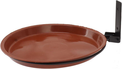 TOPINCN Tree Mount Bird Tray, Tree Mounted Bird Feeder Easy to Install for Backyard (2 Pot and 2 Bracket)...