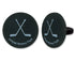 Hockey Puck Ring Cake Cupcake Topper (24-Pack)...