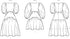 Know Me Misses' Dress Sewing Pattern Packet by Beaute' J'Adore, Design Code ME2016, Sizes 18-20-22-24-26...