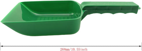 Aquarium Fish Tank Garden Sand Cleaning Shovel Green 5.11x4.33inch Lizard Feces Scoop Sand Filter Used for Home Gardens Fish Tanks and Swimming Po...