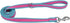 Coastal - Pro Reflective Dog Leash - 6 Foot Dog Leash with D-Ring - Fuschia with Teal - 3/4” x 6’...