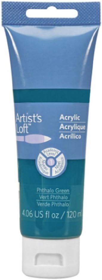 Artist's Loft Acrylic Paint, 4 oz (Phthalo Green)...