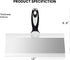 Mister Rui Taping Knife, 12" Drywall Taping Knife, Stainless Steel Taping Knife, Drywall Skimming Blade, Plastering Spatula Tools, Plastering Tool...