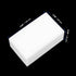 100 Pack White Melamine Foam Sponge Cleaning Pads, Lightweight Non-Scratch Scrub Sponge Scrubber Foam Dish Sponges Eraser for Wall, Furniture, Kit...