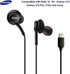 in-Ear AKG Wired Earbuds with Microphone – USB-C Earbuds with Braided Cable – AKG Headphones with Mic Compatible with Samsung Galaxy S24 Ultra, S2...