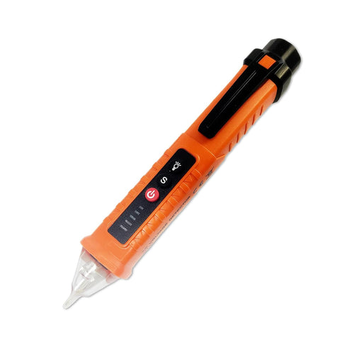 Voltage Tester, Non-Contact Voltage Detector, Electrical Tester, 3 Ranges AC 12V/48V/70V-1000V, Live/Null Wire Tester with Buzzer Alarm and Flashl...