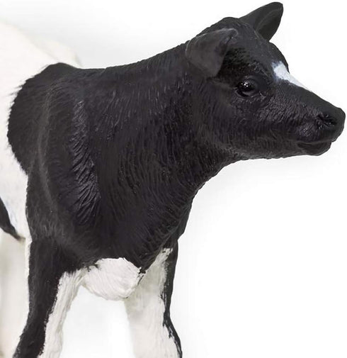 Safari Ltd. Holstein Calf Figurine - Detailed 3.25" Plastic Model Figure - Fun Educational Play Toy for Boys, Girls & Kids Ages 3+...