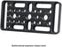 Cheese Plate Camera Mounting Plate with 1/4"& 3/8" Universal Type Positioning Hole Expansion Cheese Plate PTZ Quick mounting Plate...