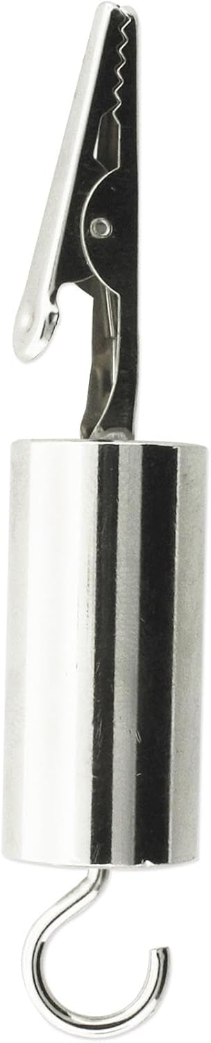 The Beadsmith Kumi Lite Weight, 90gm (3.1oz), with Alligator Clip, Use When Creating Kumihimo Braids, For Consistent Tension When Braiding...