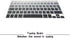 HRH Spanish Silicone Keyboard Cover Skin for MacBook Air 13,for MacBook Pro 13/15/17 (with or w/Out Retina Display, 2015 or Older Version),for iMa...
