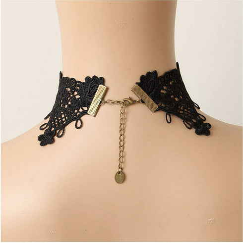 Cathercing Halloween Gothic Black Choker Necklace for Women Vampire Red Choker Vintage Halloween Vampire Accessories Jewelry Costume Cosplay Party...
