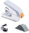 Deli Effortless Standard Desktop Stapler, One Finger Touch Stapling, Easy to Load Ergonomic Stapler, 25 Sheet Capacity, Includes 1000 Staples and ...