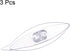 HARFINGTON 3pcs Tatting Shuttles 77x21x11mm Colorful Plastic Shuttles for Lace-making DIY Hand Craft Tool Knitting Arts Supplies Transparent...