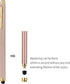 Stylus for Touch Screens, ChaoQ Capacitive Stylus Pen (10 Pcs) with 12 Replaceable Tips - Black, White, Silver, Gold, Red...