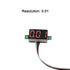 HiLetgo 5pcs Voltage Meter 3 Wire 0.36" DC 0~30V Digital Voltmeter Gauge Tester Red LED Display Panel Mount Car Motorcycle Battery Monitor Led Vol...