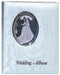 Pioneer Photo Album WAF-46, Bound Wedding Photo Album with White Oval Framed Cover, Inscribed with "Wedding Album", Holds 200 4x6" Pictures...