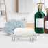 Bar Soap Dish Holder for Shower Bathroom Stainless Steel Rust Proof Self Draining with White Soap Saver Pad...