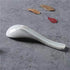 Ceramic Soup Spoons set, Chinese Style Glaze Porcelain Rice Spoons, Asian Tableware spoons Set of 4 (Dark green)...