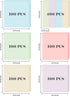 BAYTORY 900 Sheets Pastel Sticky Notes, 3x3 inch Self-Stick Notes, Sticky Note Cute Aesthetic, Colorful Memo Note Pads for Office & School Study S...