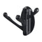 KES Solid Metal Coat Hook Folding Swing Arm Swivel Hook with Multi Three Foldable Arms for Bathroom Kitchen Garage Wall Mount Matt Black, A5060-BK...