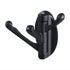 KES Solid Metal Coat Hook Folding Swing Arm Swivel Hook with Multi Three Foldable Arms for Bathroom Kitchen Garage Wall Mount Matt Black, A5060-BK...