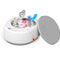 Ultrasonic Cleaner Retainer Cleaning Machine, 2024 Upgraded 40W 340ML 49KHz Jewelry Cleaner Ultrasonic Machine, Professional Dental Cleaner for De...