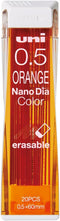 uni Color Mechanical Pencil 0.5mm Lead, Nanodia, Orange, 0.5mm Lead...