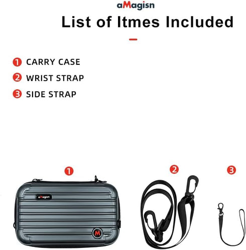 Storage Case Waterproof Carry Case For Insta360 X4,Shockproof,dirt resistant,travel case compatible Osmo Pocket 3 2/Insta360 Ace pro/Gopro Hero 12...