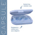 Dental Mouthguard Containers, Rattle-Free Orthodontic Retainer Cases, Clear Aligner Cases Slim for Household and Travel - Light & Easy to Carry...