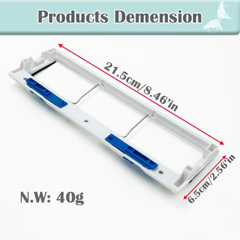 Ytaland Replacement Main Brush Back Cover for ECOVACS DEEBOT X2 Omni / X2 / X2 Pro Robot Vacuum Cleaner (White)...