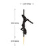 Donoter 48 Pcs Pole Dancing Cupcake Toppers Pole Dancers Cake Picks for Bachelorette Party Birthday Decorations...