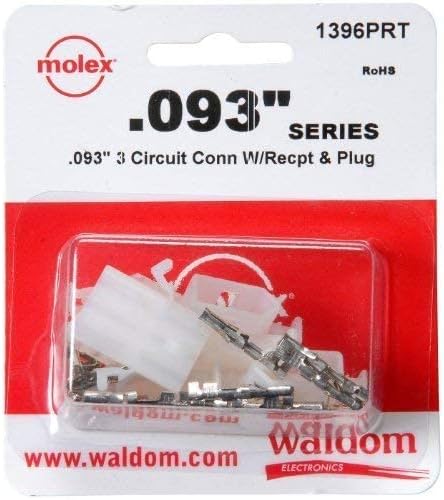 Molex 3-Pin Connector Kit 0.093" 3 Sets...