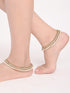 Efulgenz Indian Anklets for Women Crystal Anklet for Women Indian Pearl Anklet Indian Gold Anklet Indian Payal Anklet Indian Gold Ankle Bracelets ...