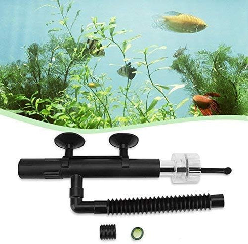 Fdit Aquarium Water Surface Oil Protein Skimmer Fish Fresh Salt Water Protein Skimmer for Coral Aquarium Fish...