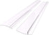 Silicone Gap Cover, (2 Pack) Silicone Gap filler Stopper Kitchen Stove Counter Gap Covers - Flexible Stove Space Fillers, Food Grade (21 Inches, Semi Clear)