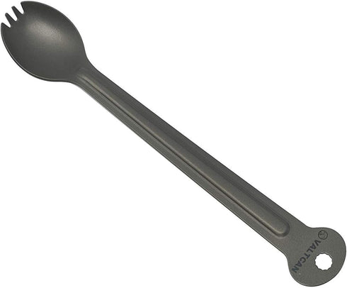 Valtcan Titanium Long Handle Spork Matte Finish...