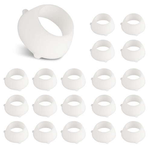 16435 Plastic Santoprene Swivel Seal, 1/2" PEX Swivel Cone Washer RV Water Line Gasket for PEX Fittings or Valves, Perfect Fit Resolve Leaking Iss...