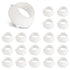 16435 Plastic Santoprene Swivel Seal, 1/2" PEX Swivel Cone Washer RV Water Line Gasket for PEX Fittings or Valves, Perfect Fit Resolve Leaking Iss...